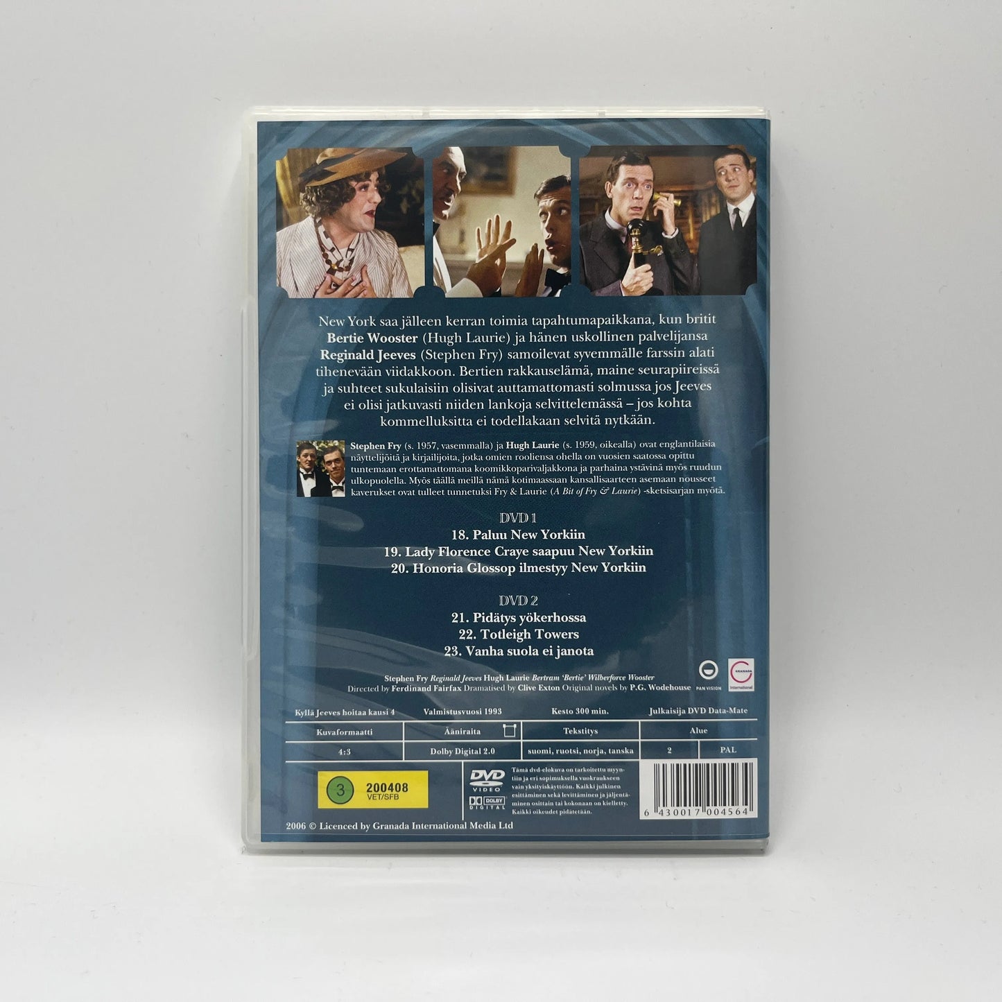 Kyllä Jeeves Hoitaa Kausi 4 (DVD)