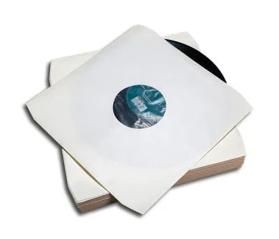 LP Sisäpussi Cornercut 12" Valkoinen (10 kpl)