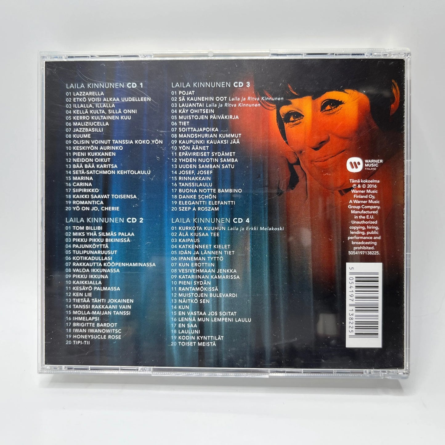 Laila Kinnunen – Suuret Suomalaiset 80 Klassikkoa 4CD