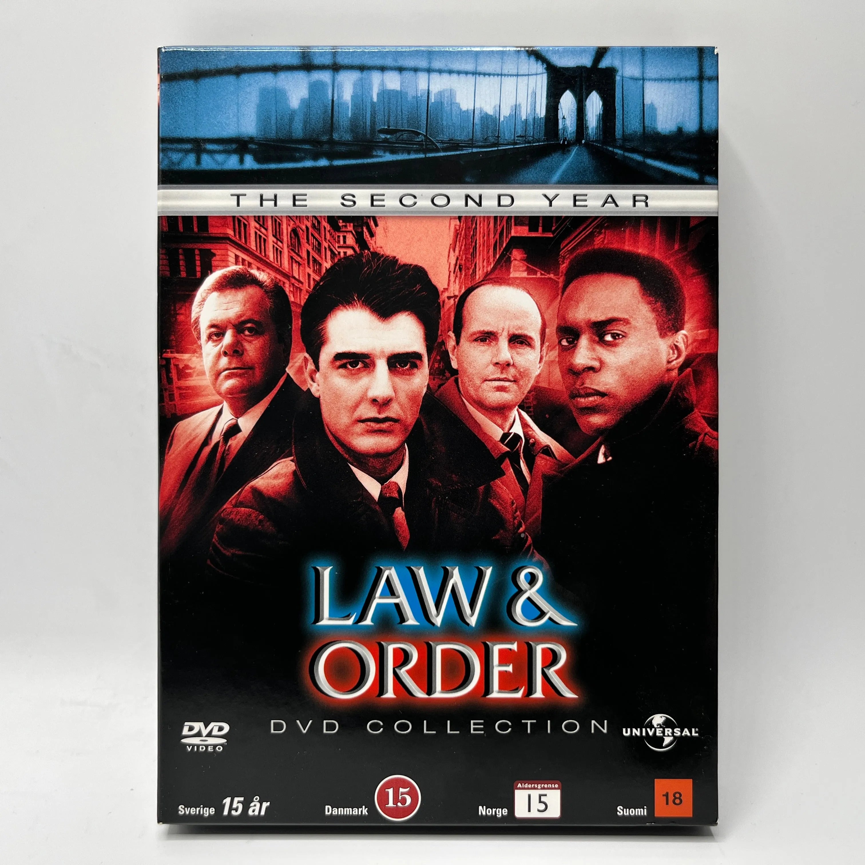 Law & Order - The Second Year - Kausi 2 (DVD Box)