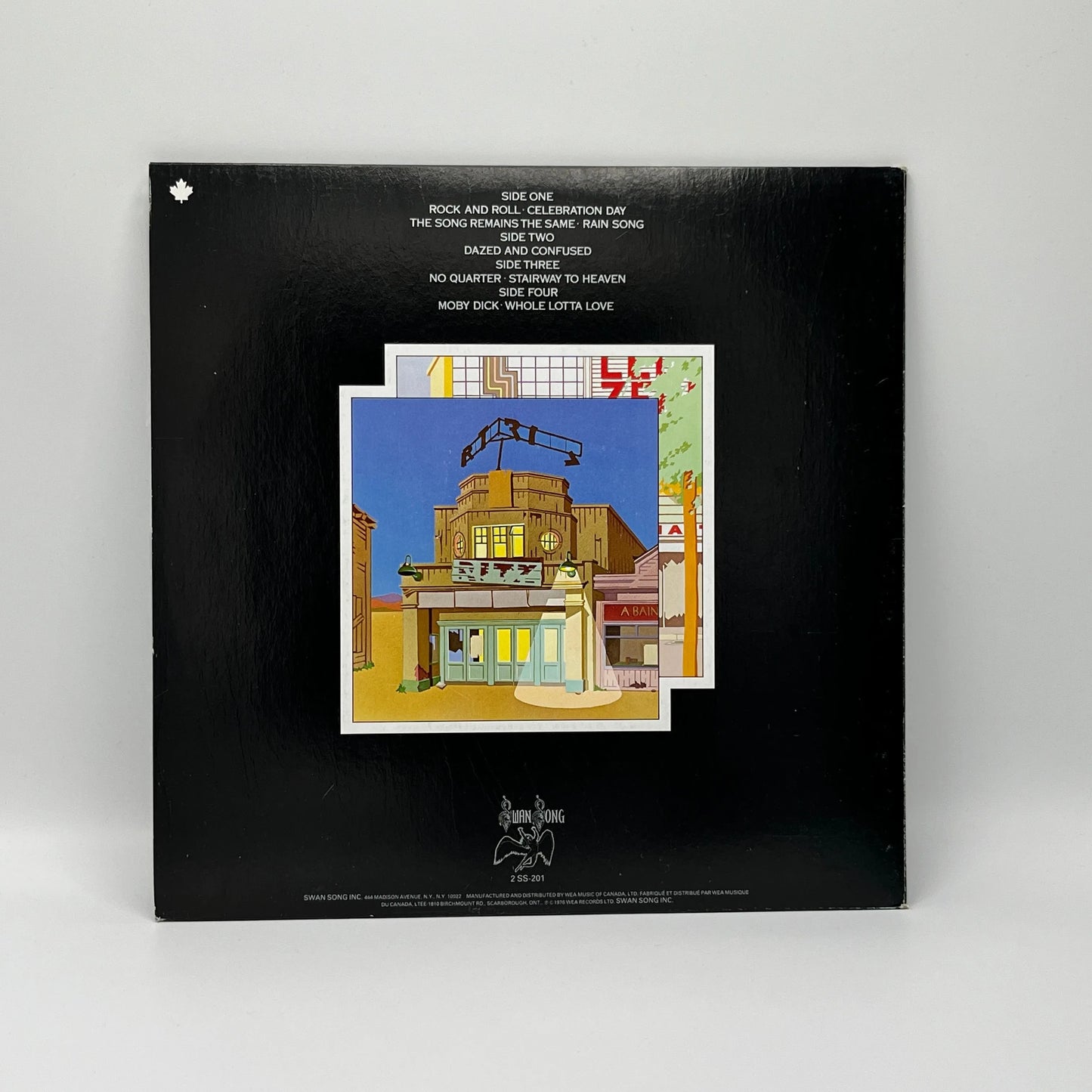 Led Zeppelin - The Soundtrack From The Film - The Songs Remains The Same 2LP