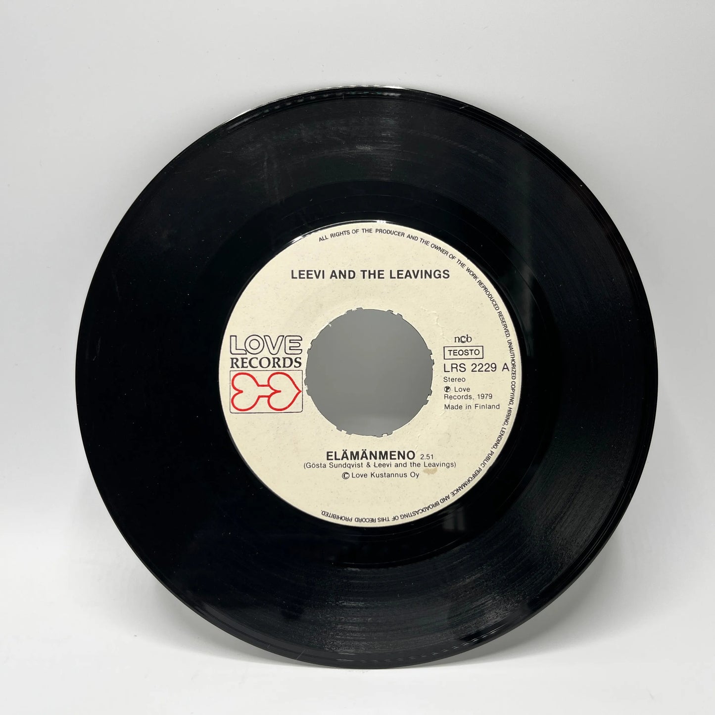 Leevi And The Leavings - Elämänmeno Single