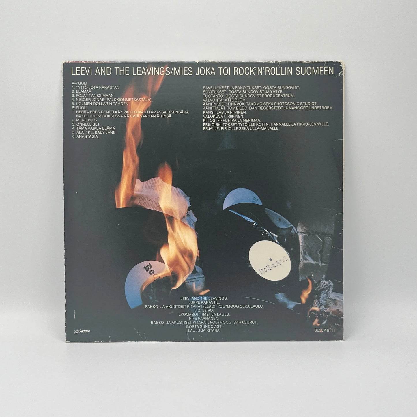 Leevi And The Leavings - Mies Joka Toi Rock 'N' Rollin Suomeen LP
