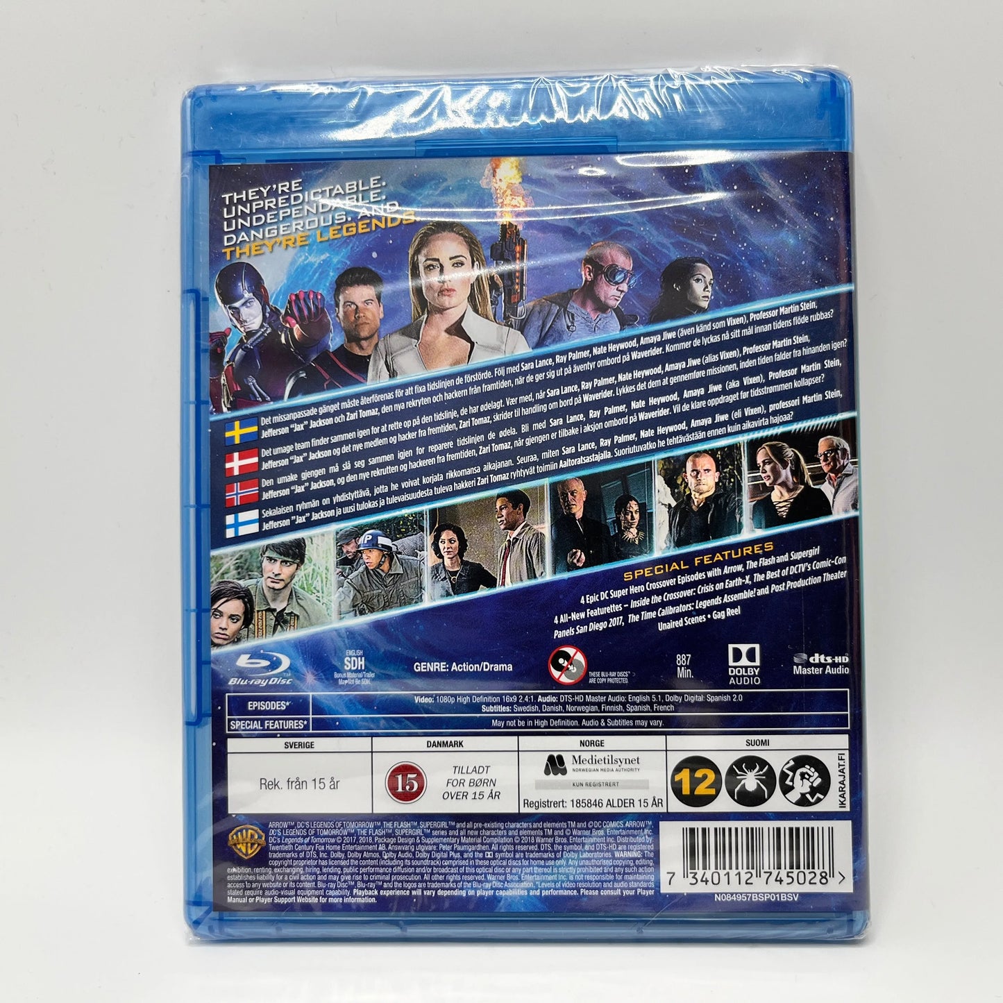 Legends Of Tomorrow - Kausi 3 (Blu-Ray)