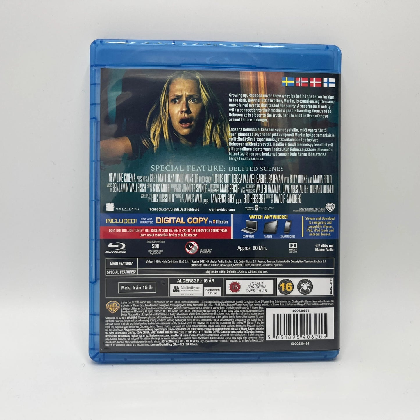 Lights Out (Blu-Ray)