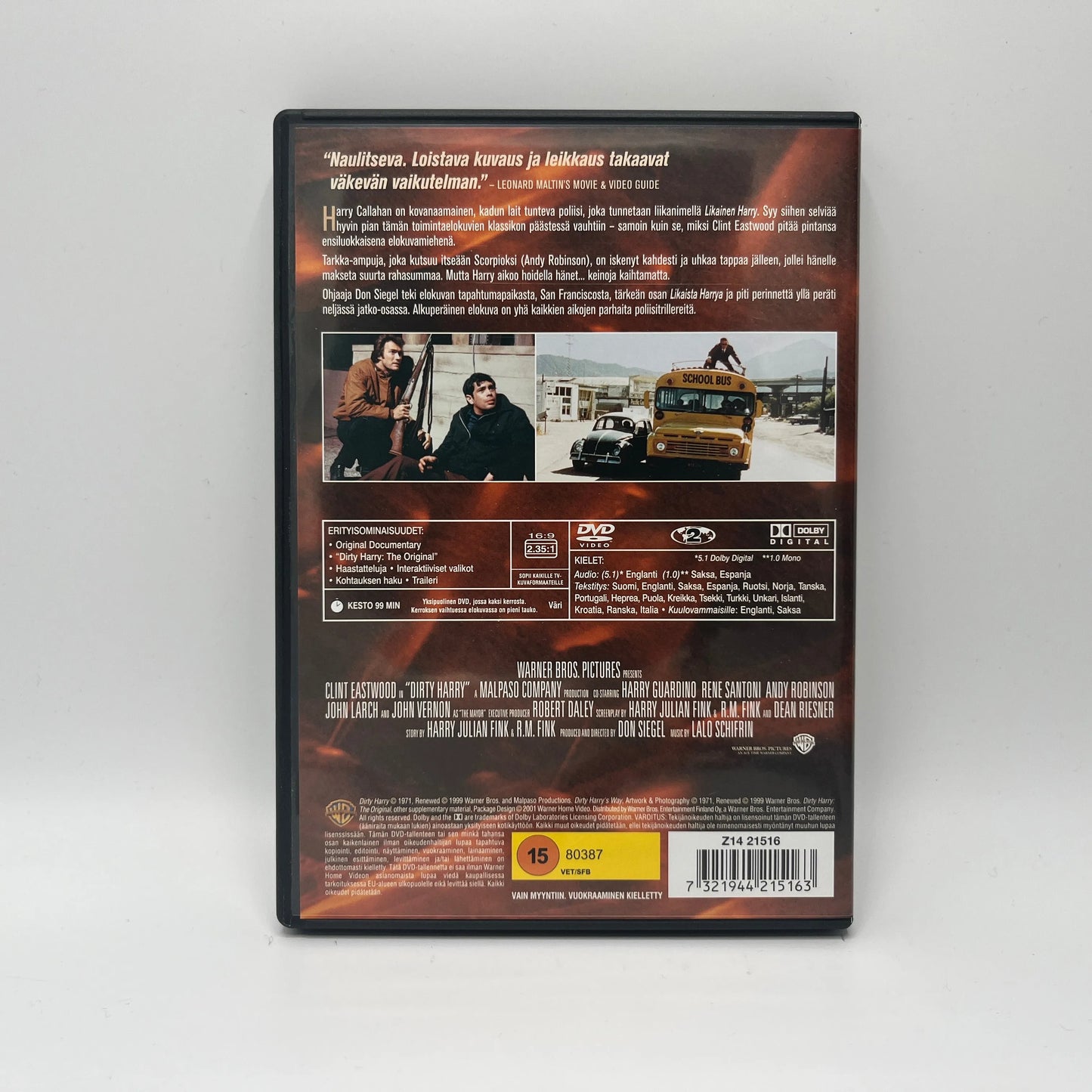 Likainen Harry (DVD)