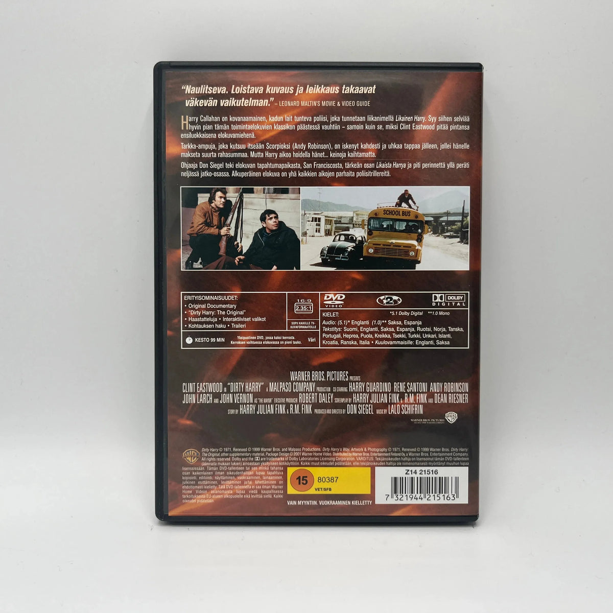Likainen Harry (DVD)