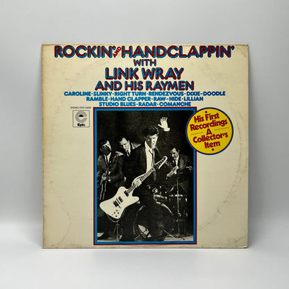 Link Wray And His Raymen – Rockin' And Handclappin' With Link Wray And His Raymen LP