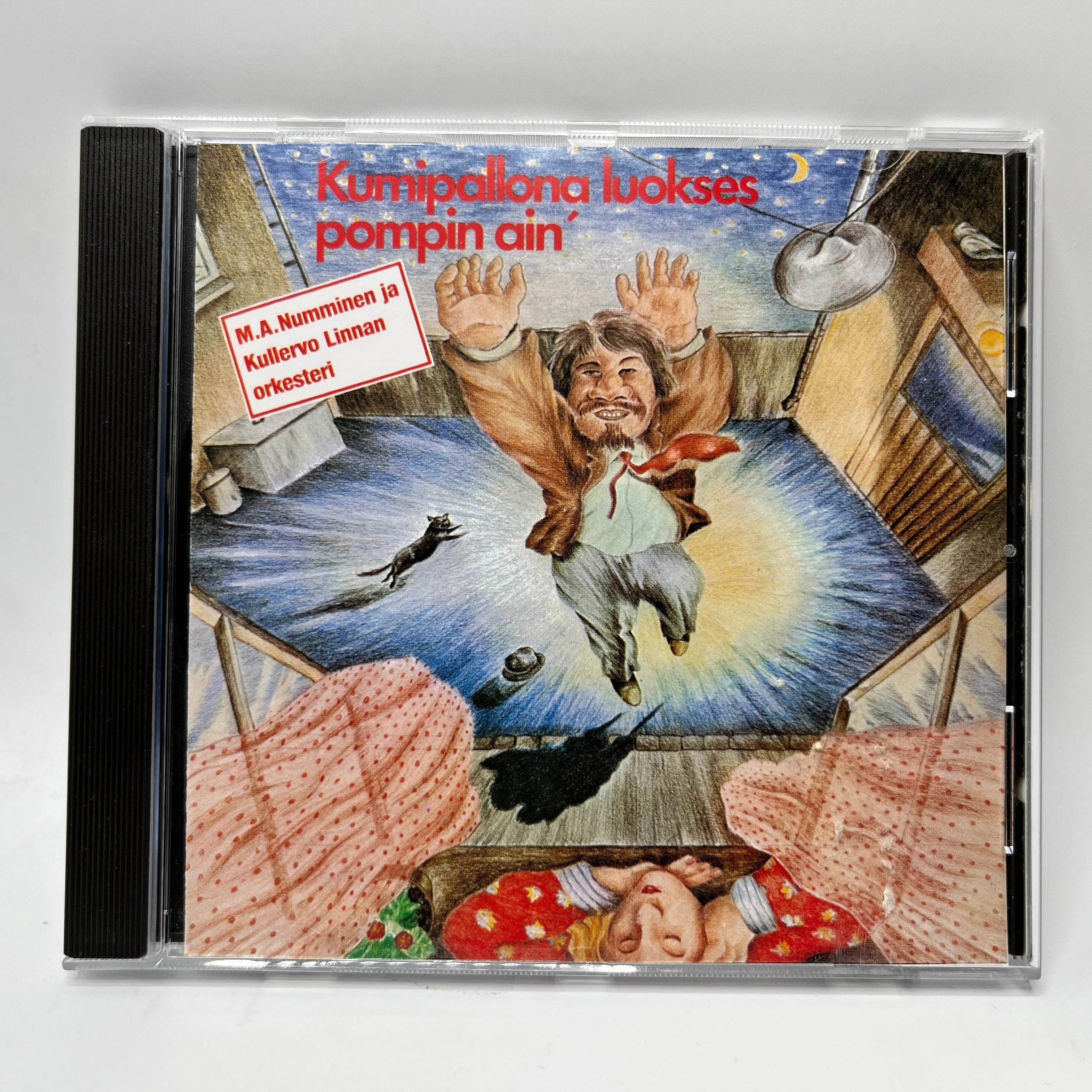 M.A. Numminen & Kullervo Linnan Orkesteri – Kumipallona Luokses Pompin Ain' CD