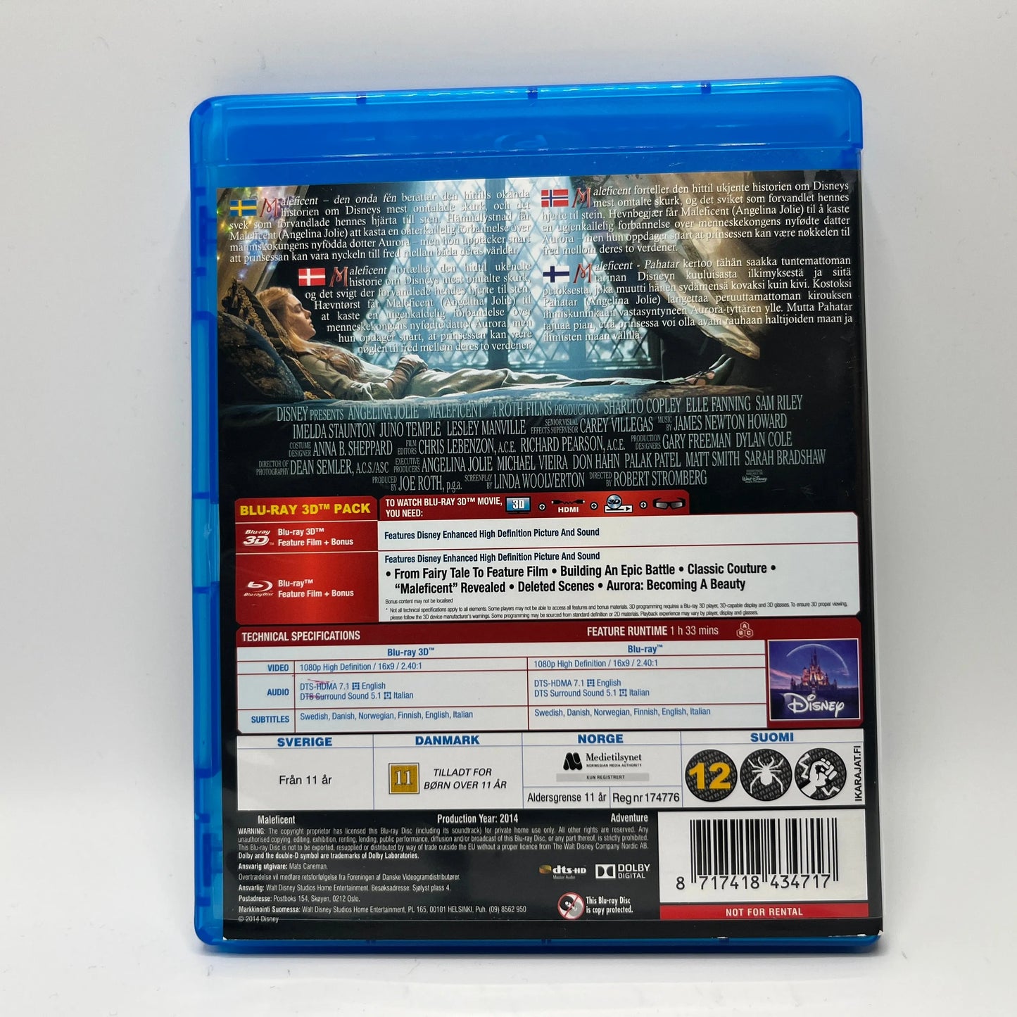 Maleficent (Blu-Ray)