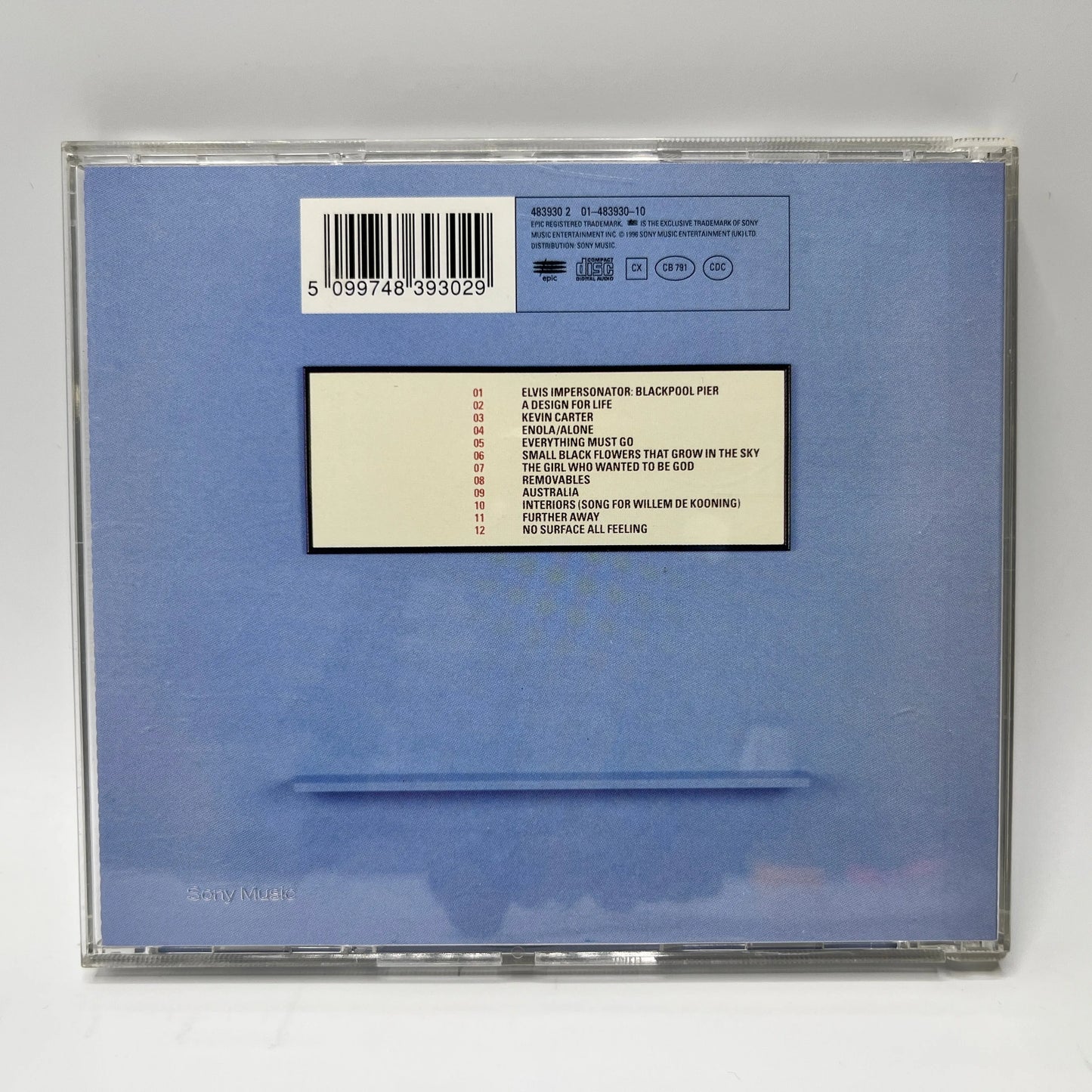 Manic Street Preachers – Everything Must Go CD