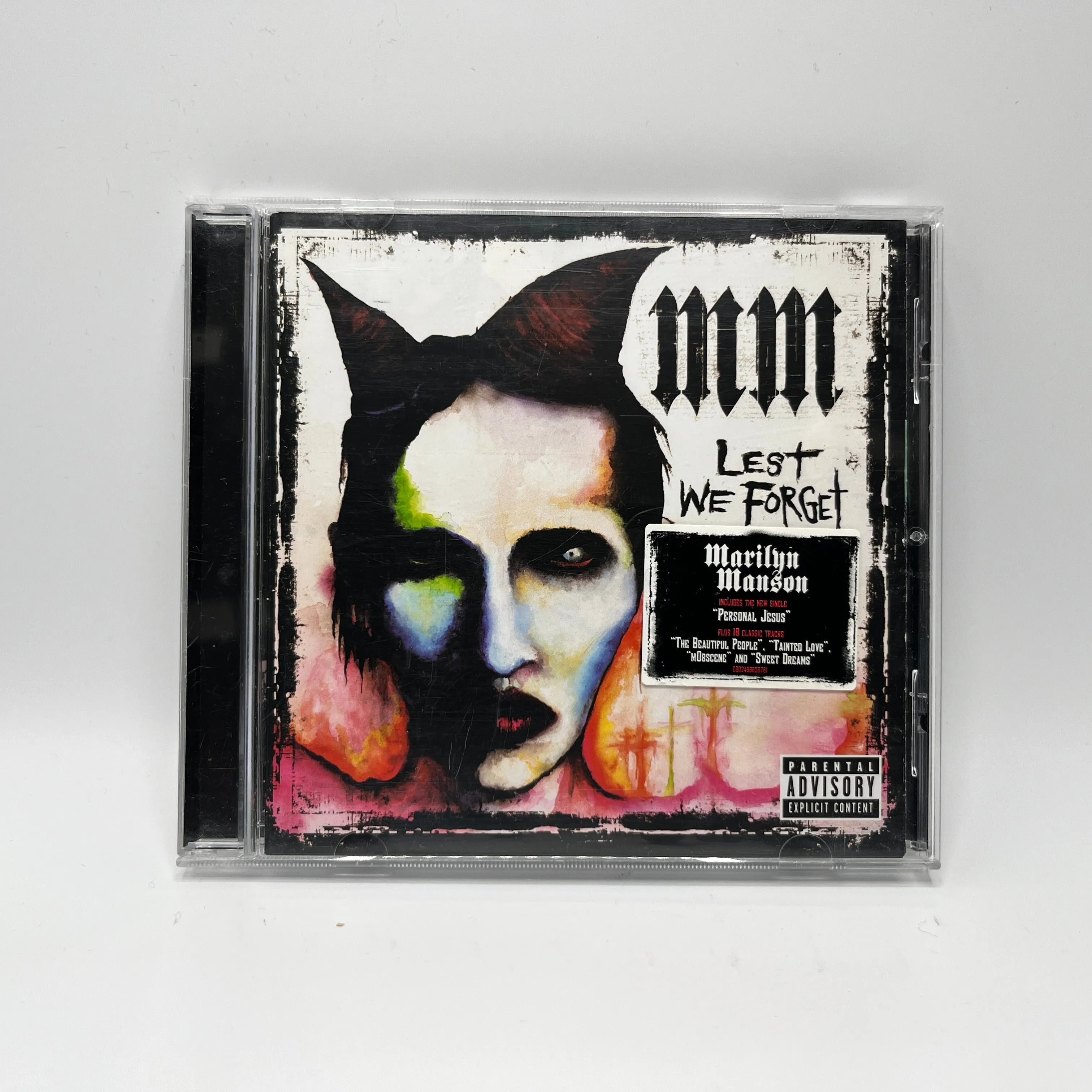 Marilyn Manson - Lest We Forget- The Best Of CD