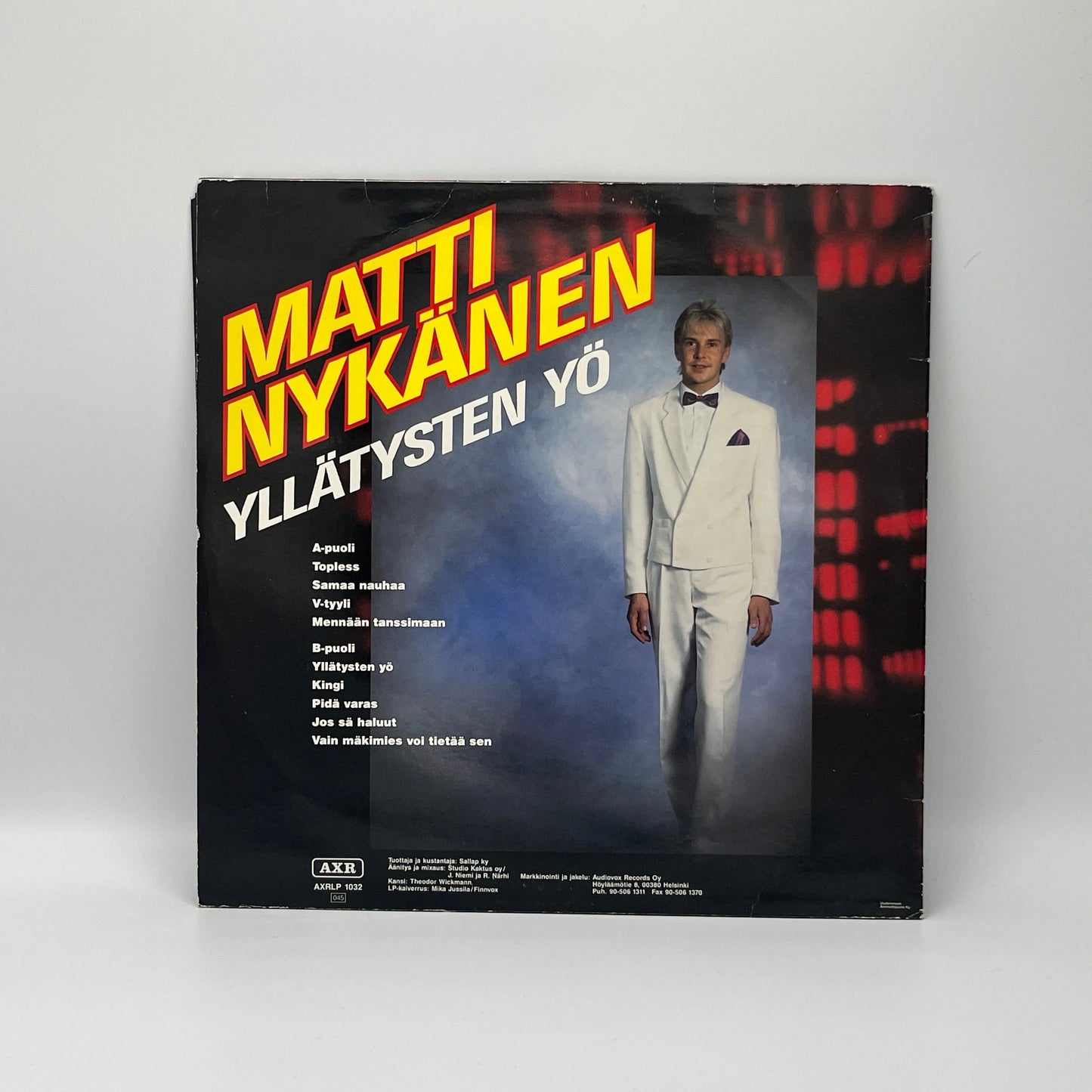 Matti Nykänen - Yllätysten Yö LP