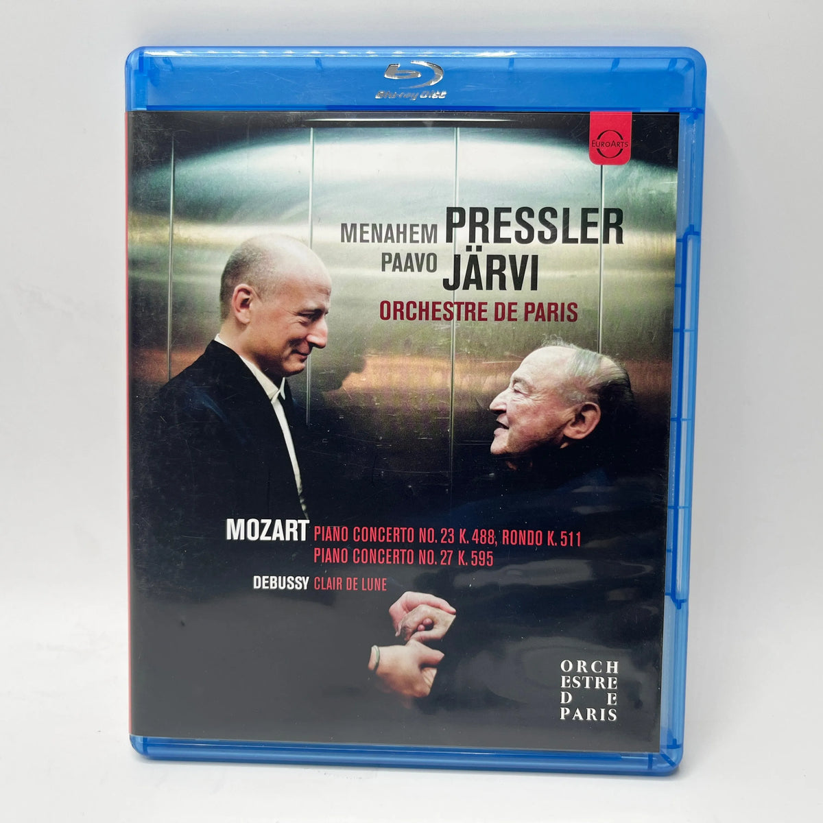 Menahem Pressler - Paavo Järvi - Orchestre de Paris (Blu-Ray)