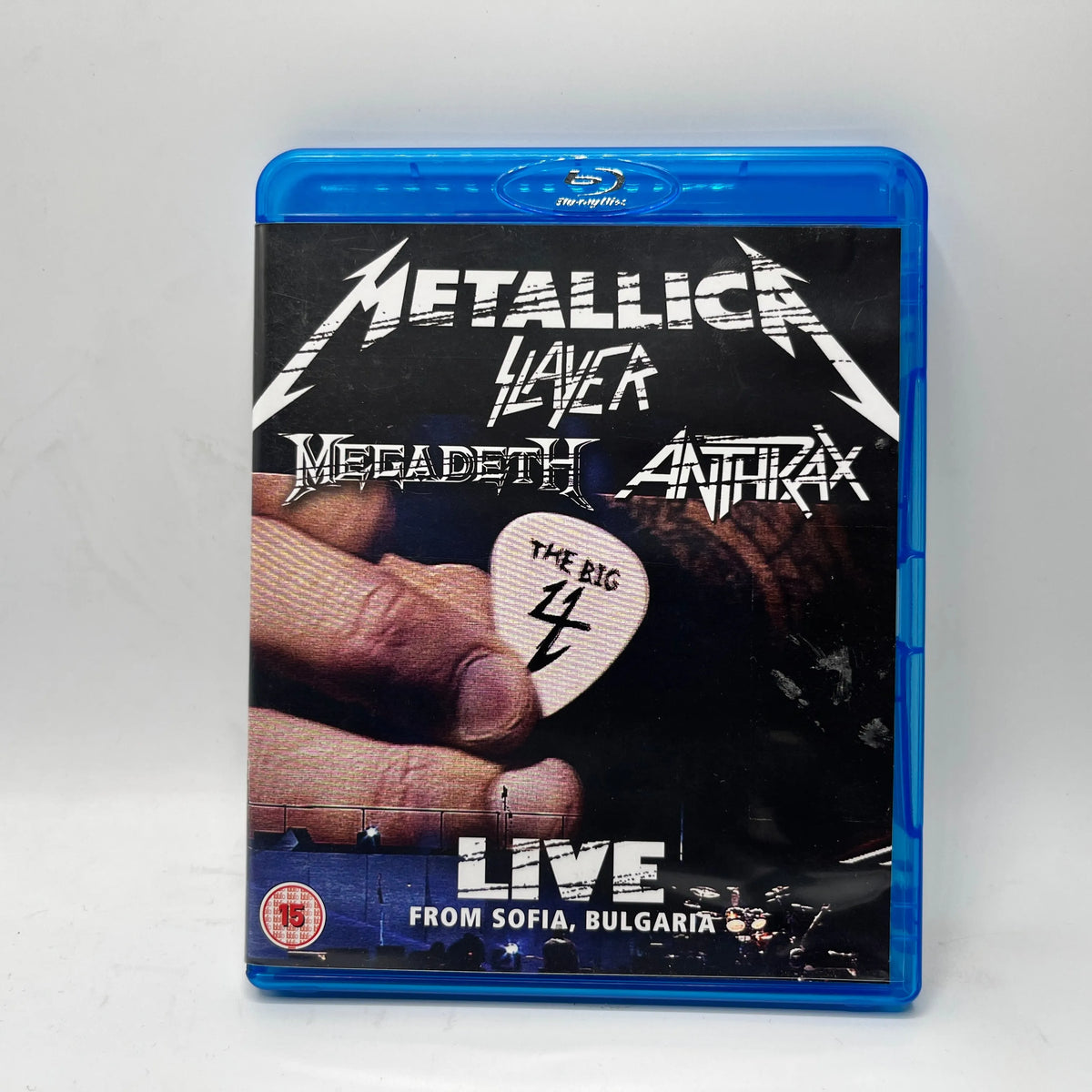 Metallica, Slayer, Megadeth, Anthrax – The Big 4: Live From Sofia, Bulgaria *EI SUOMI TXT* (Blu-Ray)