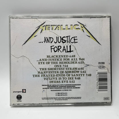 Metallica – ...And Justice For All CD