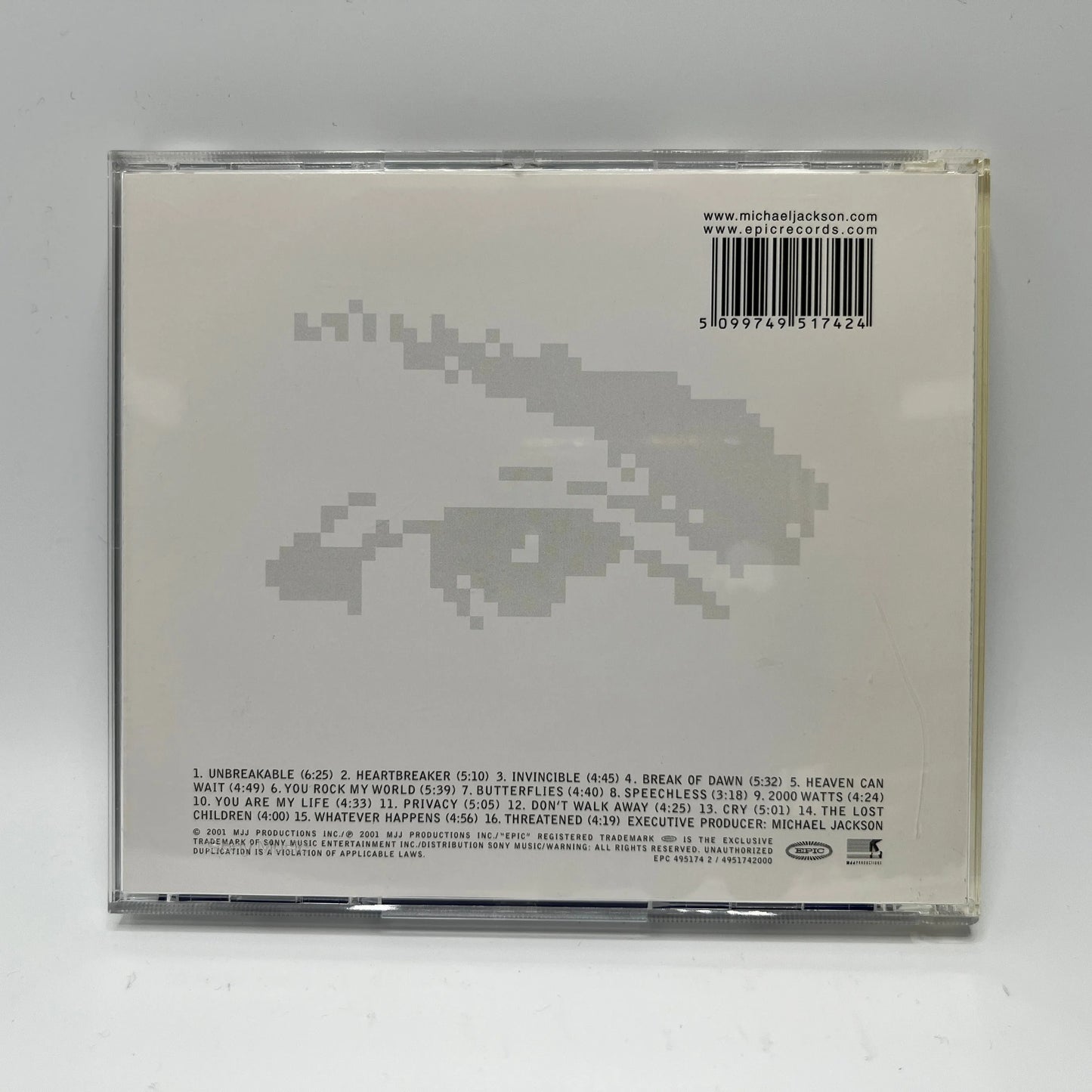 Michael Jackson - Invincible CD