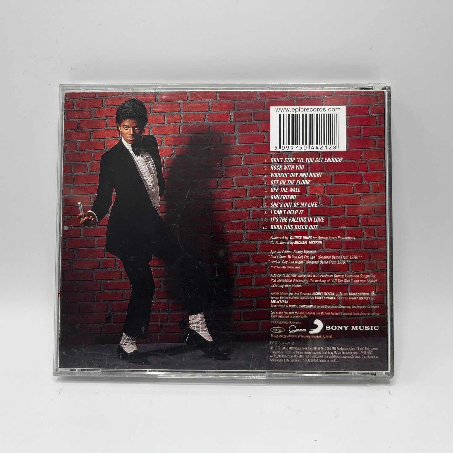 Michael Jackson - Off The Wall CD