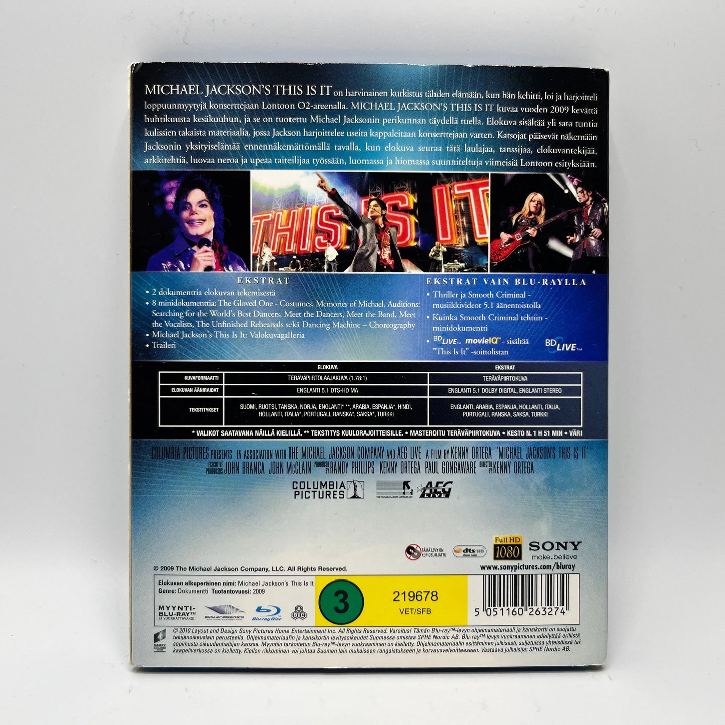 Michael Jackson's This Is It (Blu-Ray)