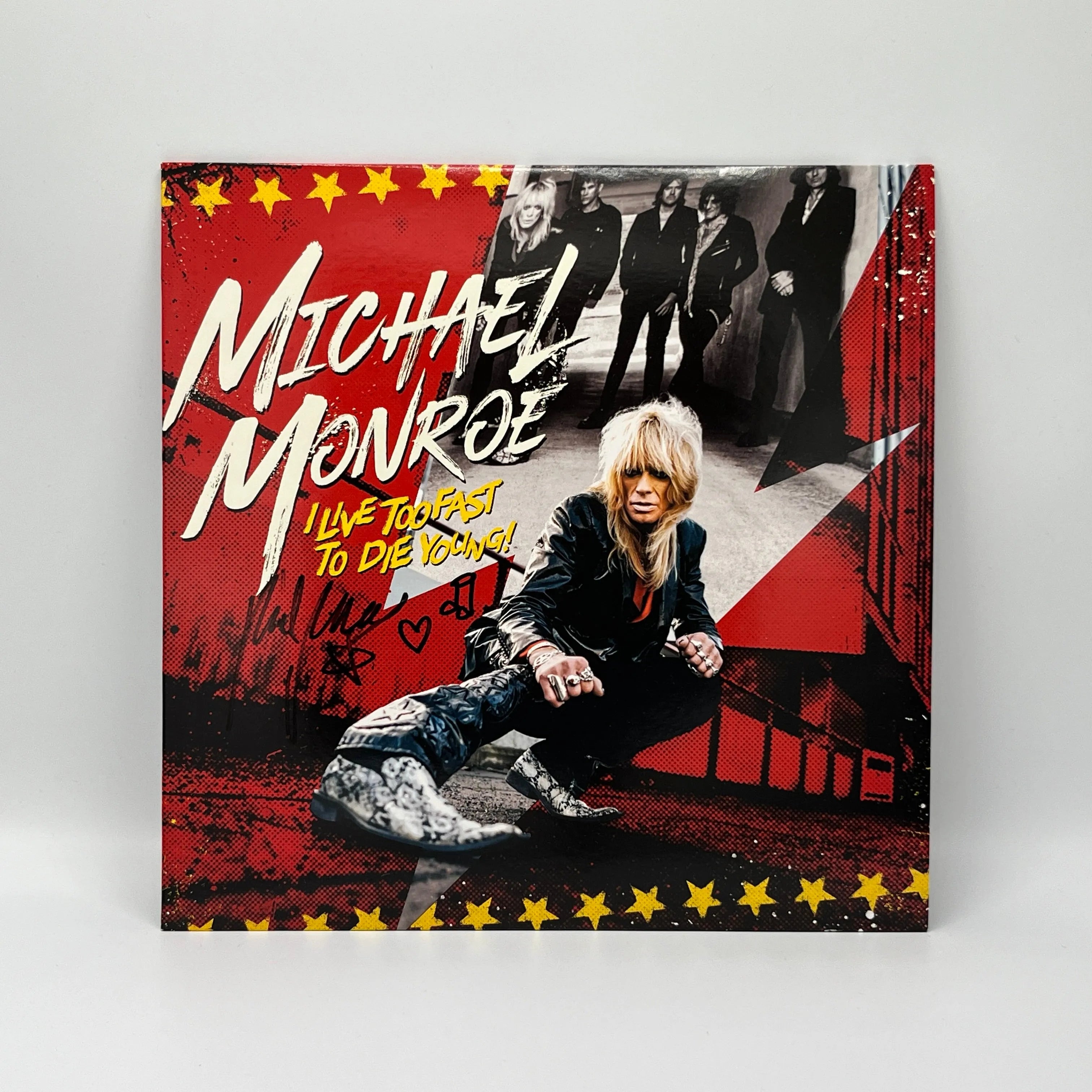 Michael Monroe - I Live Too Fast to Die Young! LP