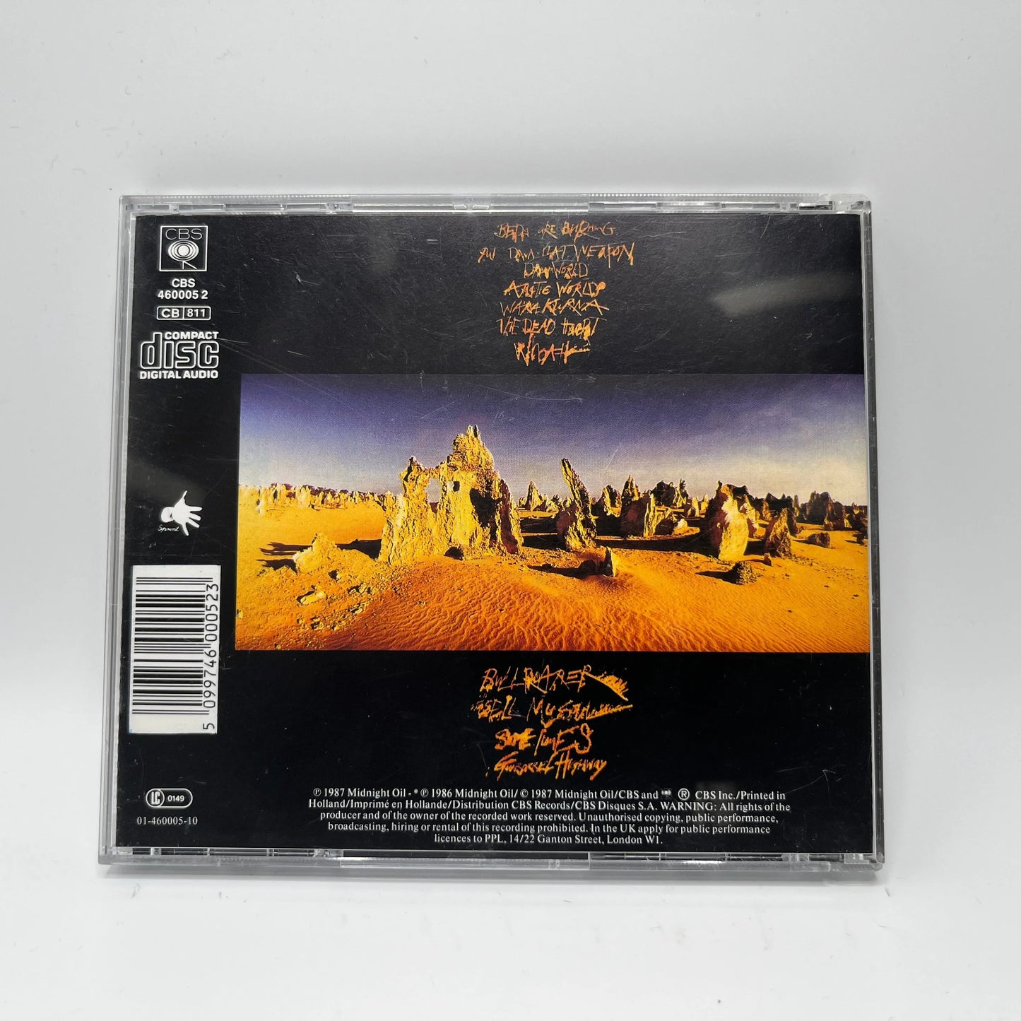 Midnight Oil - Diesel And Dust CD