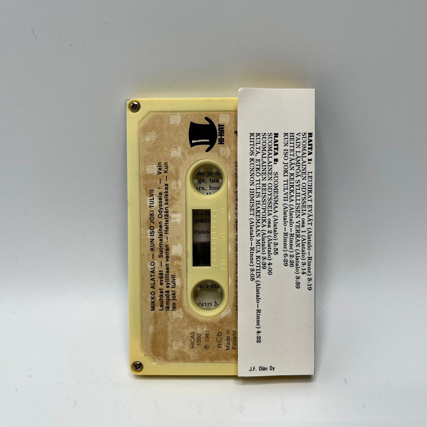 Mikko Alatalo - Iso Joki Tulvii C-Kasetti