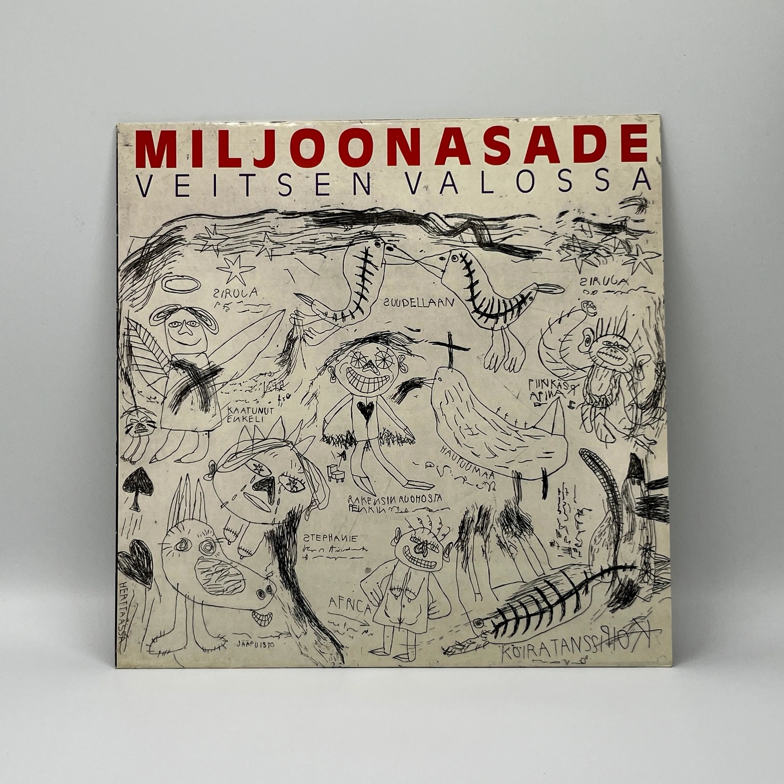 Miljoonasade - Veitsen Valossa LP *HUUTOKAUPPA*