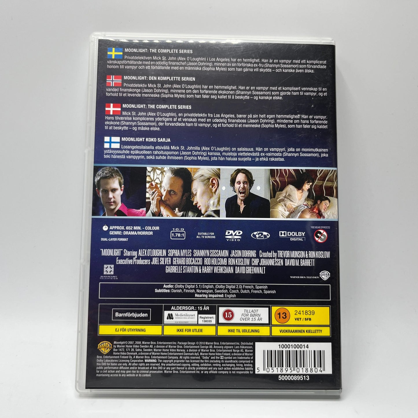 Moonlight - Complete Series (DVD Box)