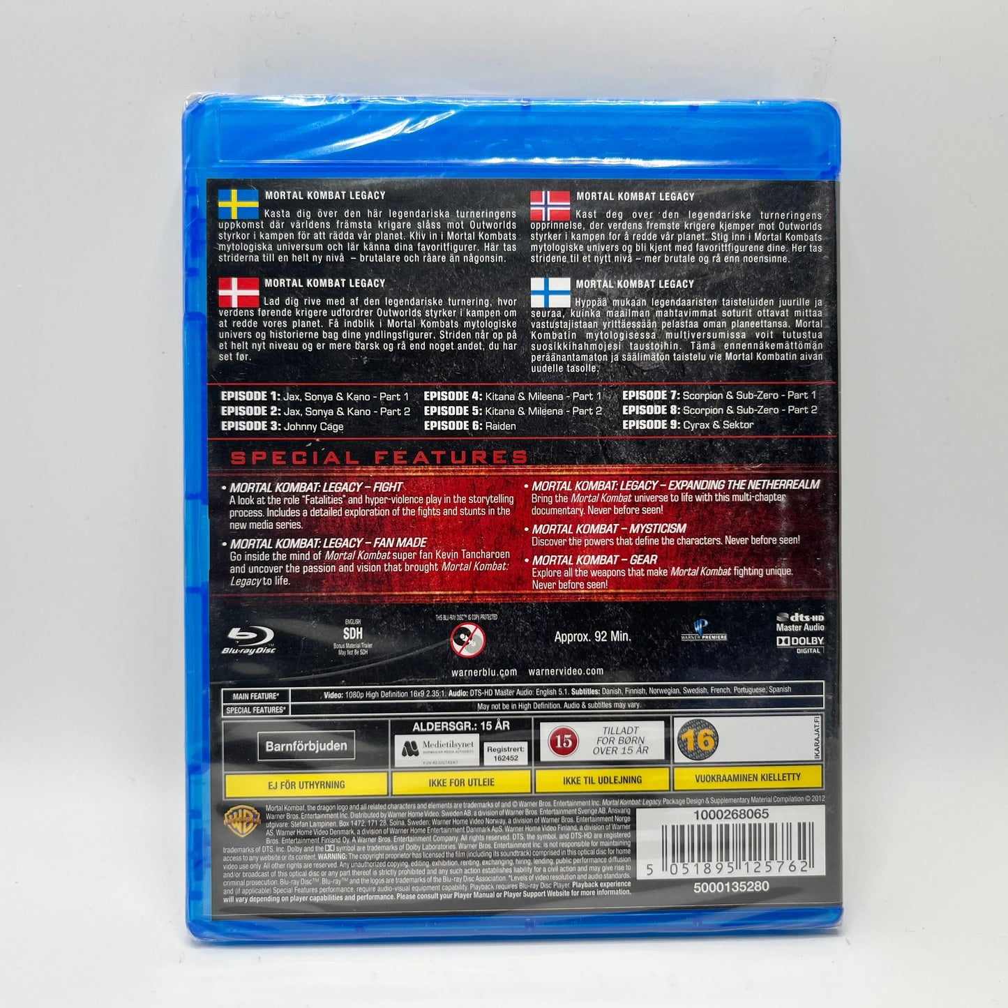 Mortal Kombat - Legacy (Blu-Ray)