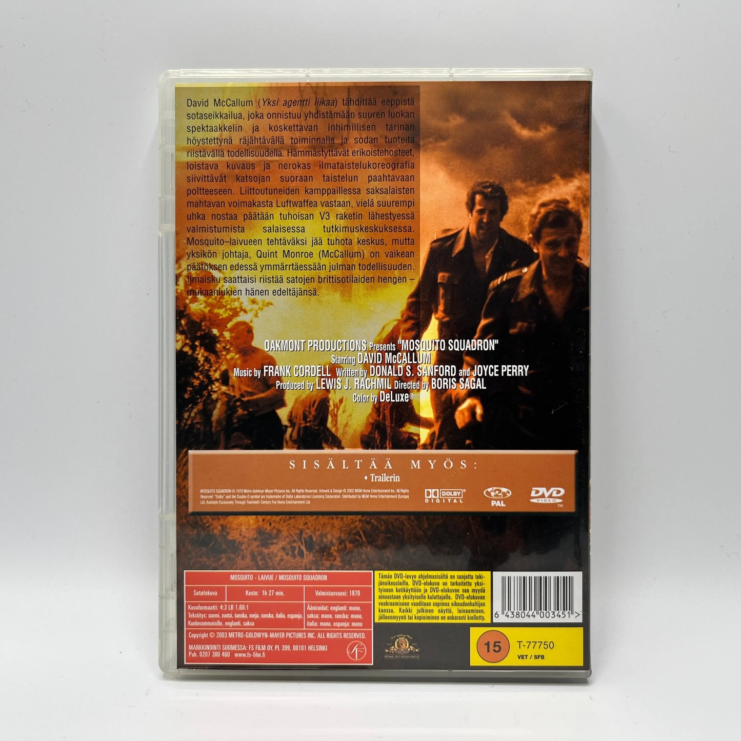 Mosquito -laivue (DVD)