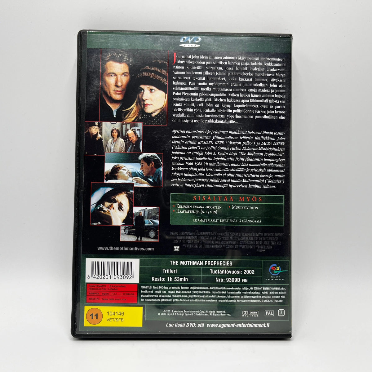 Mothman - Sanansaattaja (DVD)
