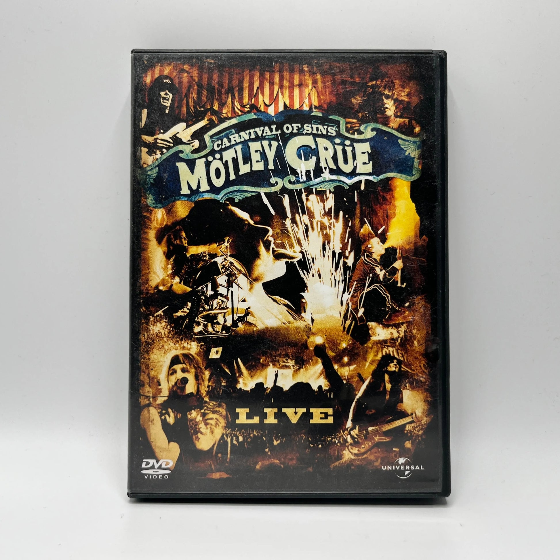 【希少】MOTLEY CRUE CARNIVAL OF SINS 海外版 Motley Crue - Carnival of Sins: Live - Amazon.com Music