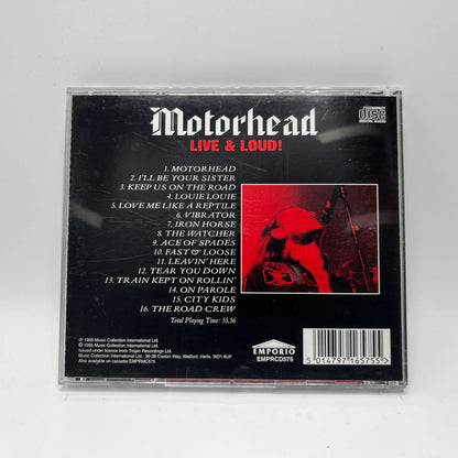 Motörhead - Live & Loud CD