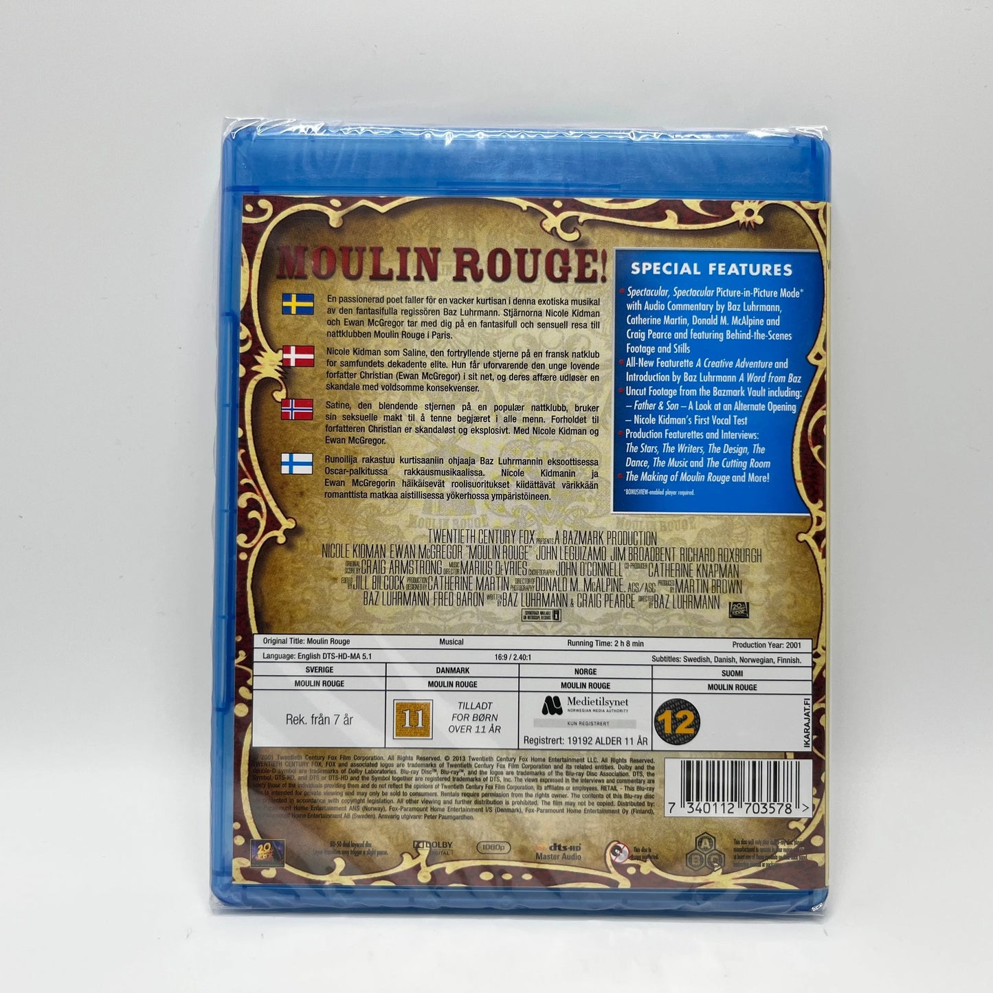 Moulin Rouge! (Blu-Ray)