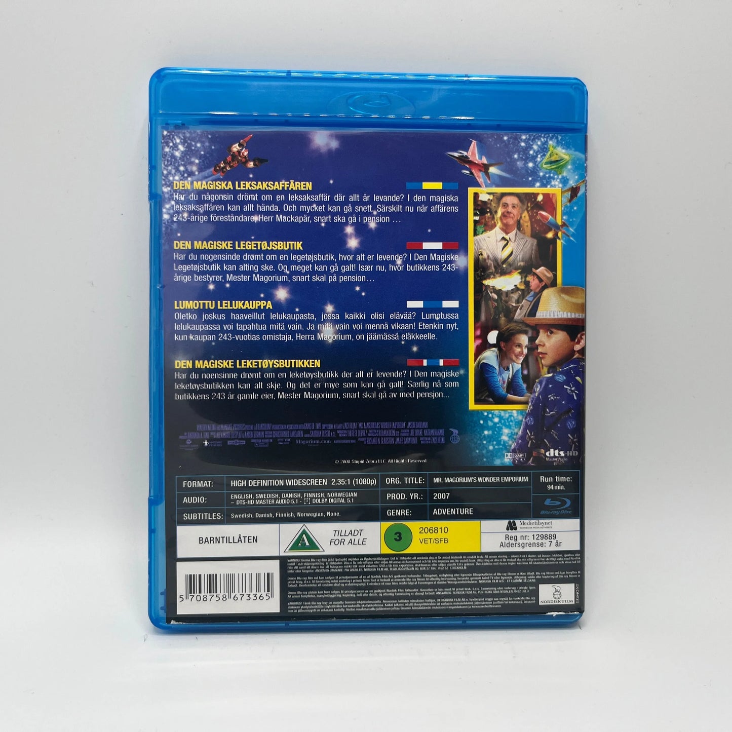 Mr. Magorium's Wonder Emporium (Blu-Ray)