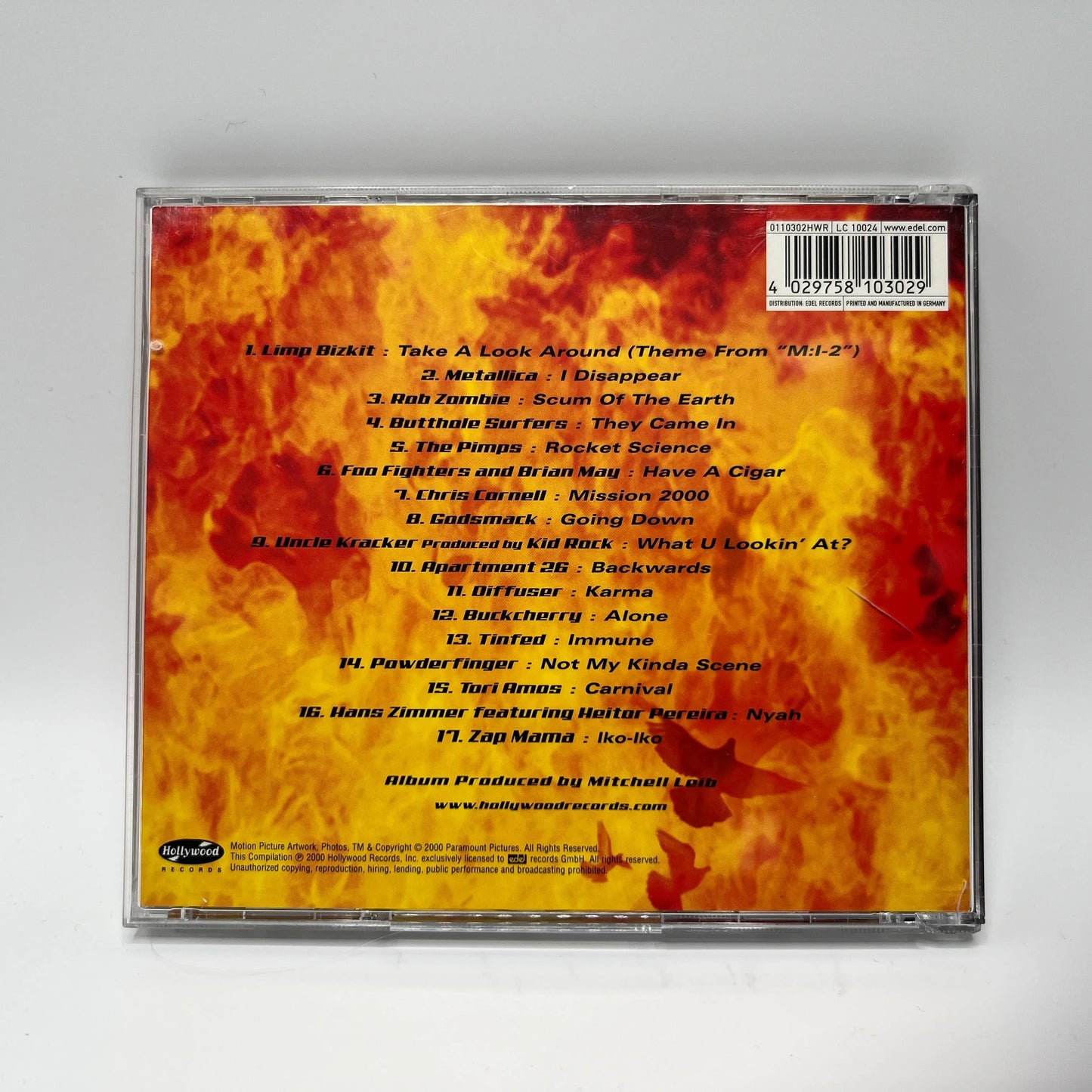 Music From And Inspired By Mission: Impossible 2 - Soundtrack CD