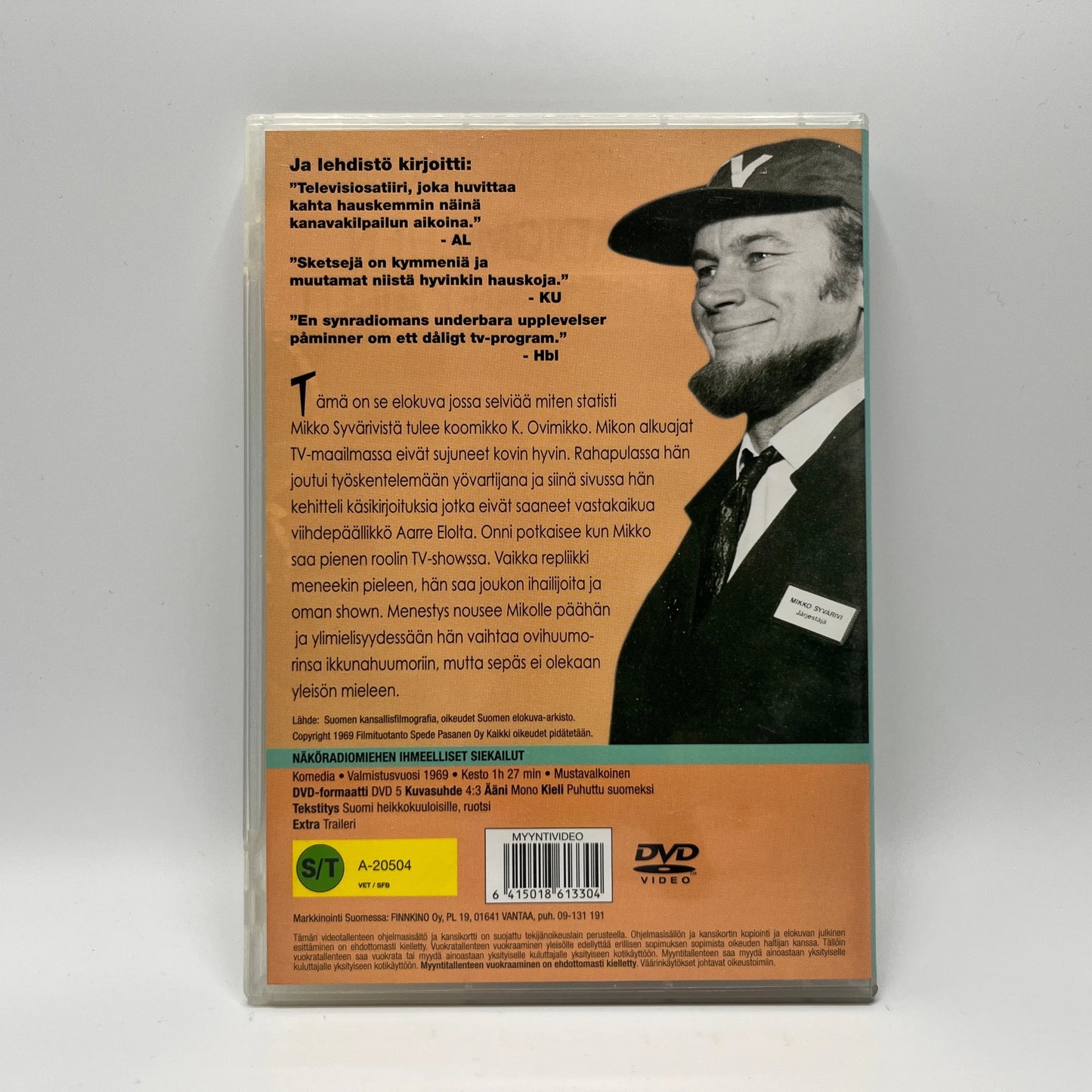 Näköradiomiehen Ihmeelliset Seikkailut (DVD)