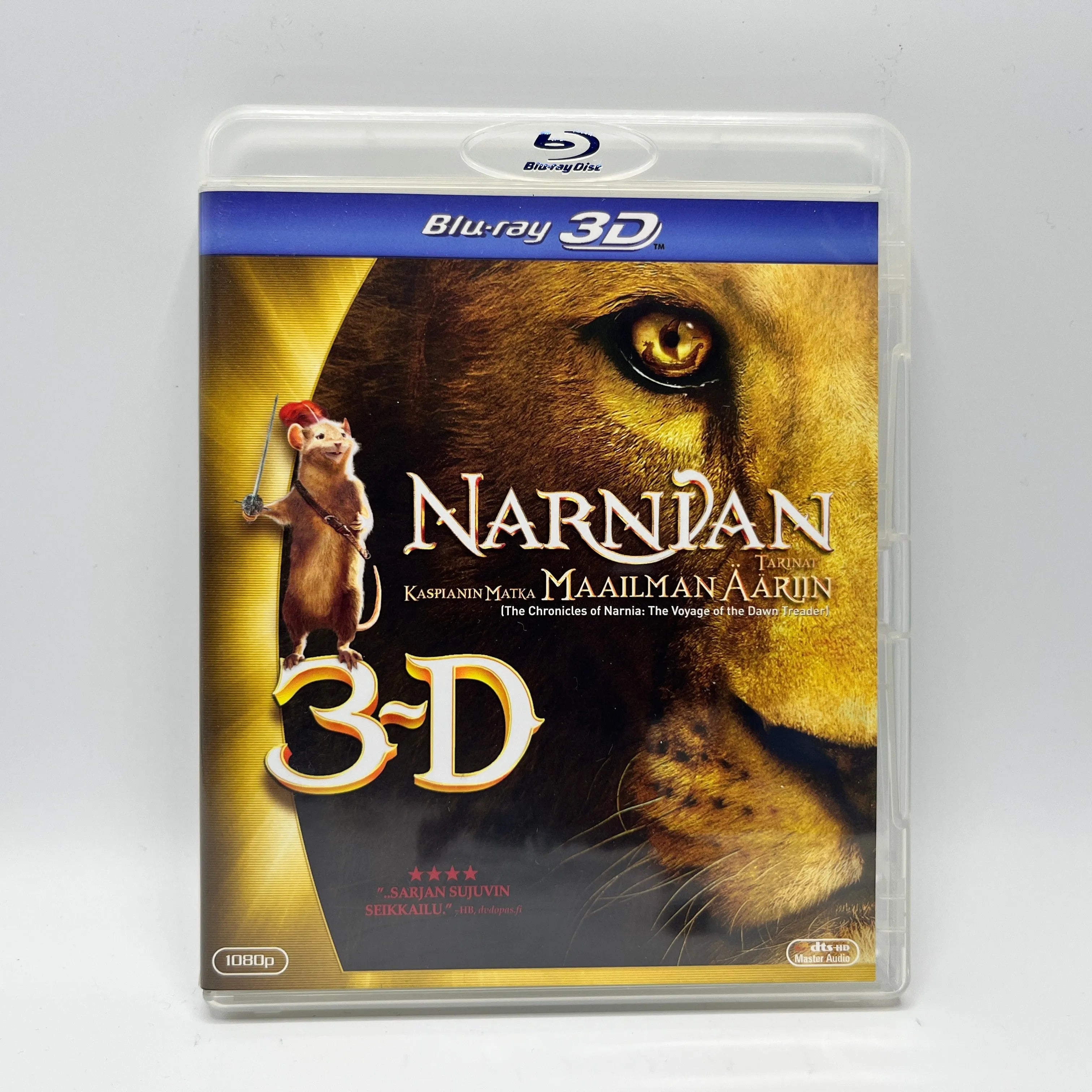 Narnian Tarinat - Kaspianin Matka Maailman Ääriin 3D (Blu-Ray)