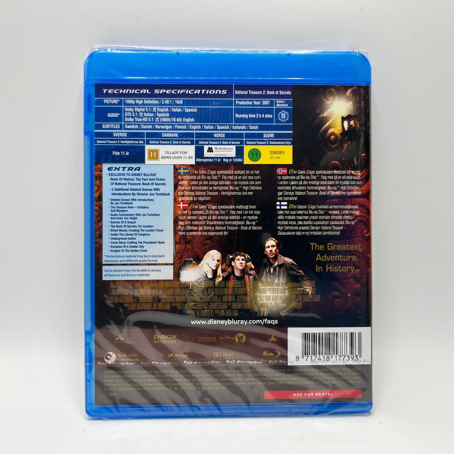 National Treasure 2 - Book Of Secrets (Blu-Ray)