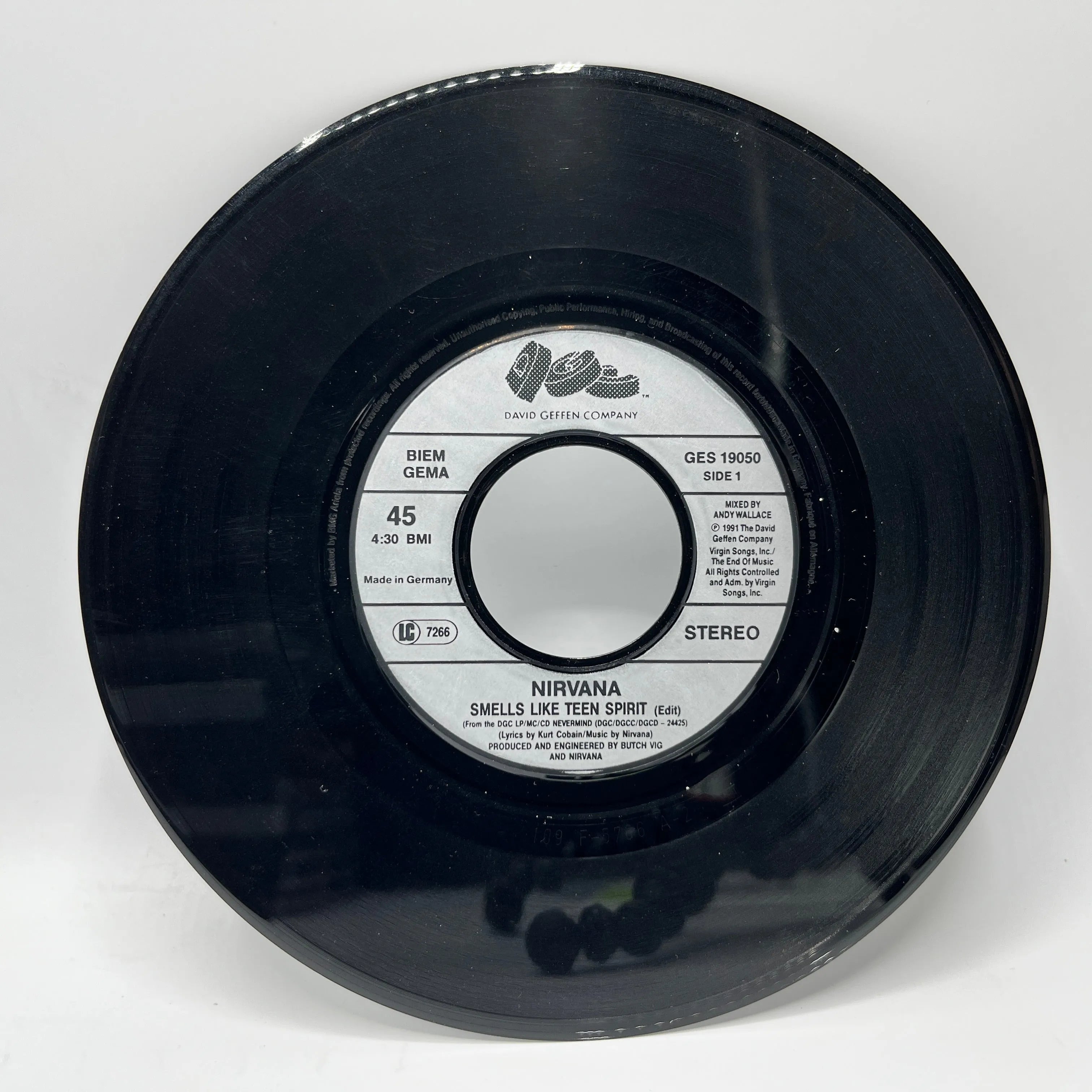 Nirvana – Smells Like Teen Spirit Single