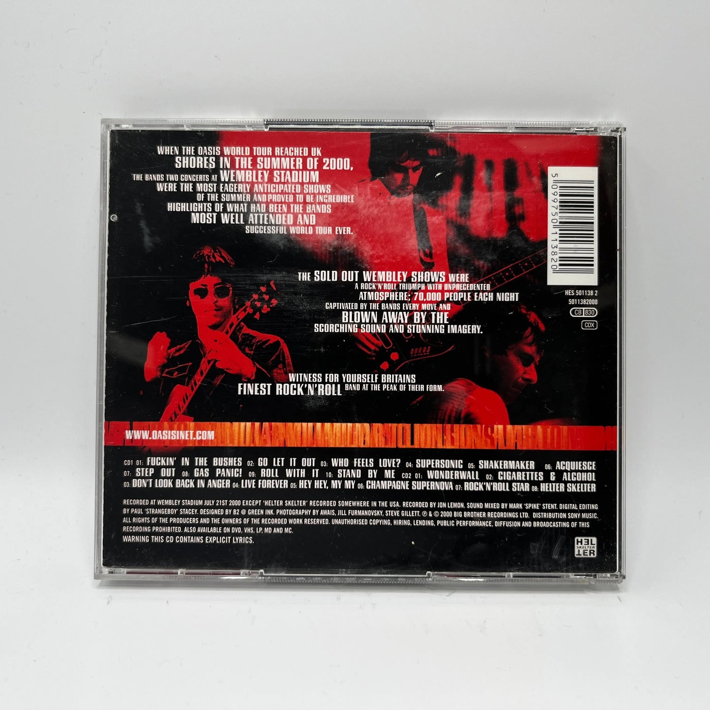 Oasis - Familiar To Millions (Live) CD