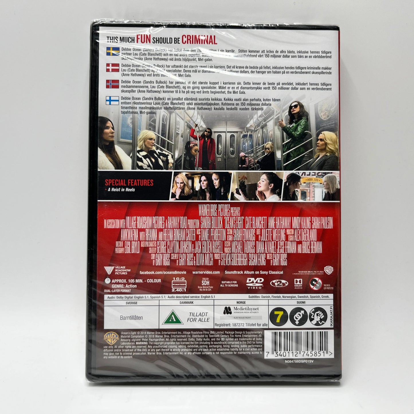 Ocean's 8 (DVD)