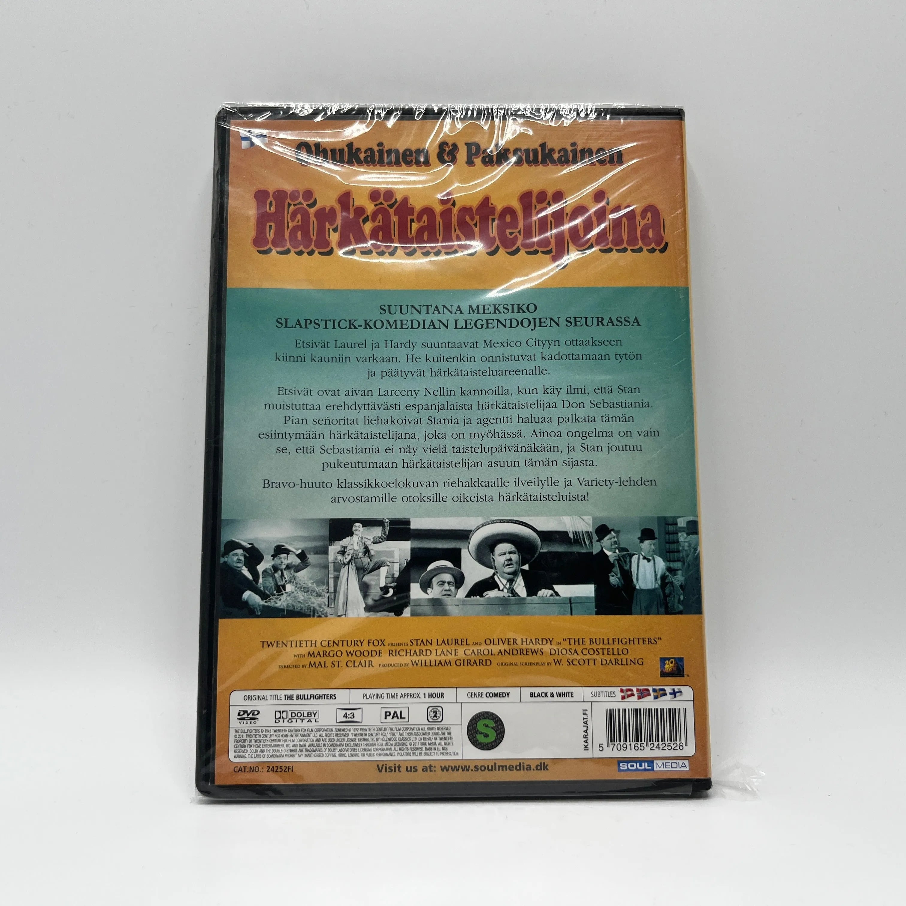 Ohukainen Ja Paksukainen - Härkätaistelijoina (DVD)