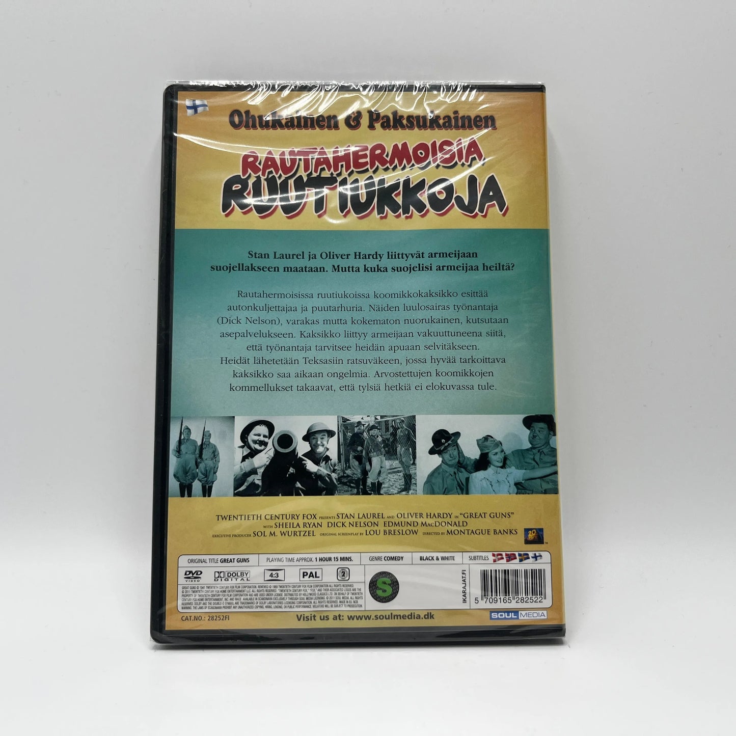 Ohukainen Ja Paksukainen - Rautahermoisia Ruutiukkoja (DVD)