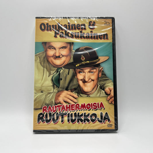 Ohukainen Ja Paksukainen - Rautahermoisia Ruutiukkoja (DVD)