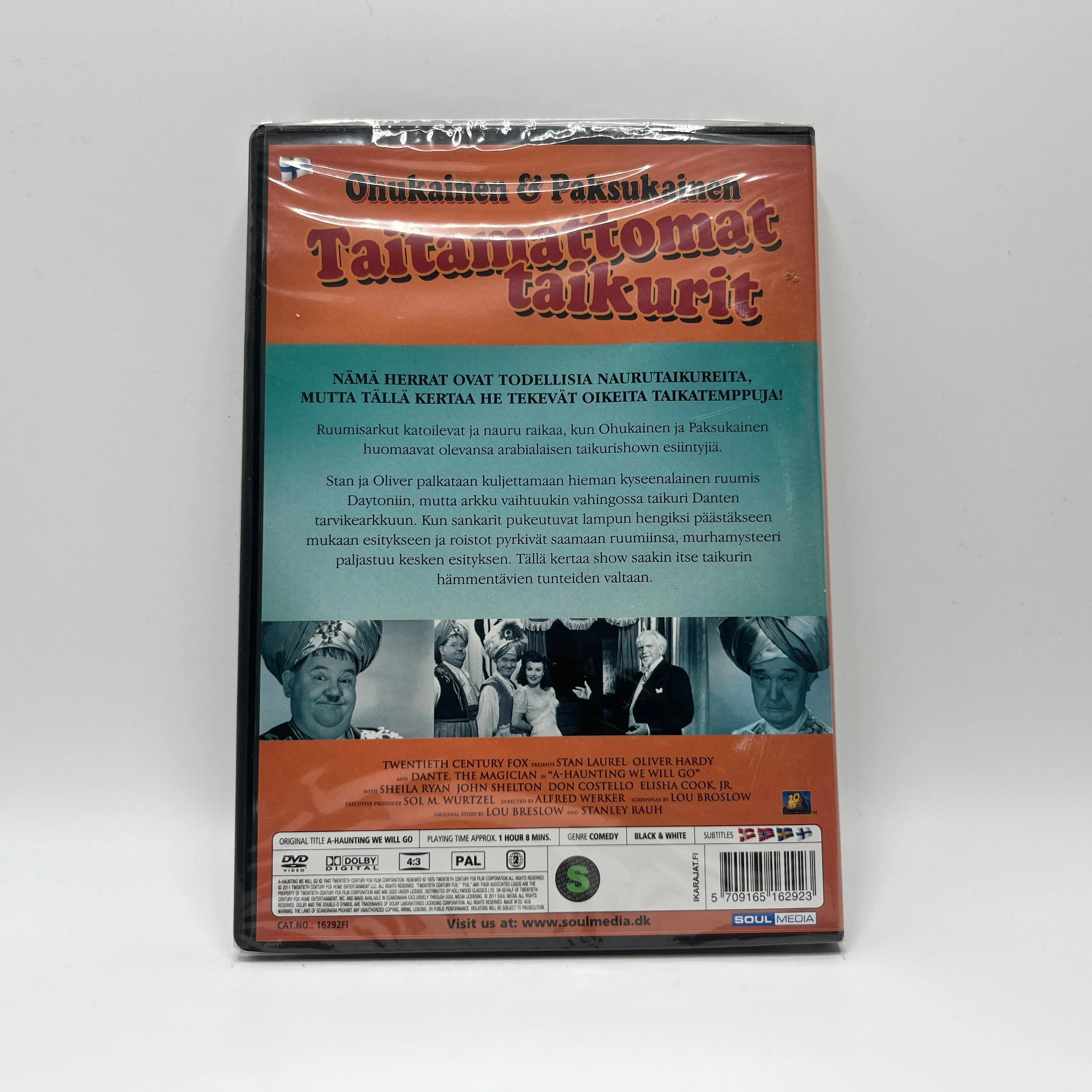 Ohukainen Ja Paksukainen - Taitamattomat Taikurit (DVD)