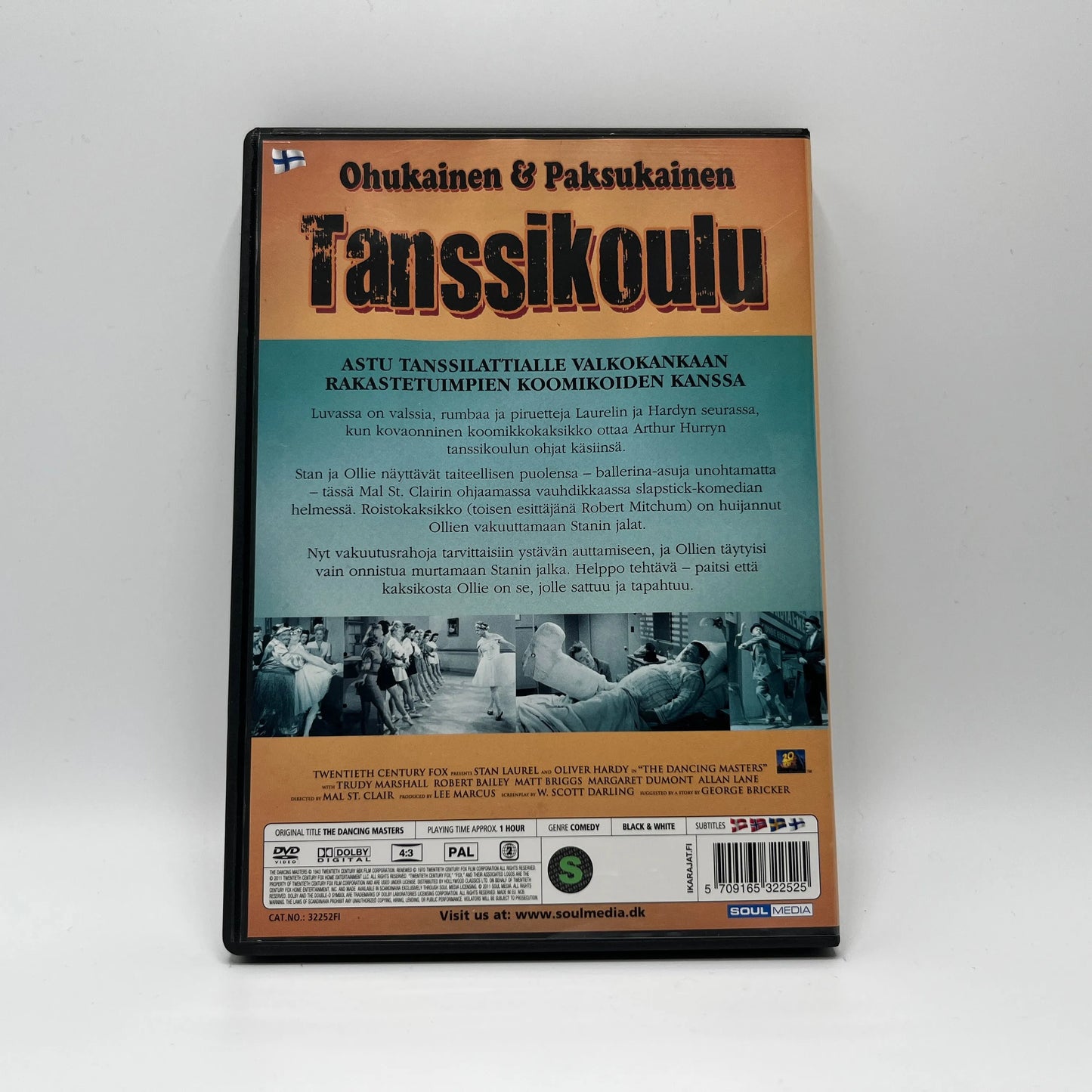 Ohukainen Ja Paksukainen - Tanssikoulu (DVD)