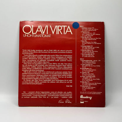Olavi Virta - Unohtumattomat LP
