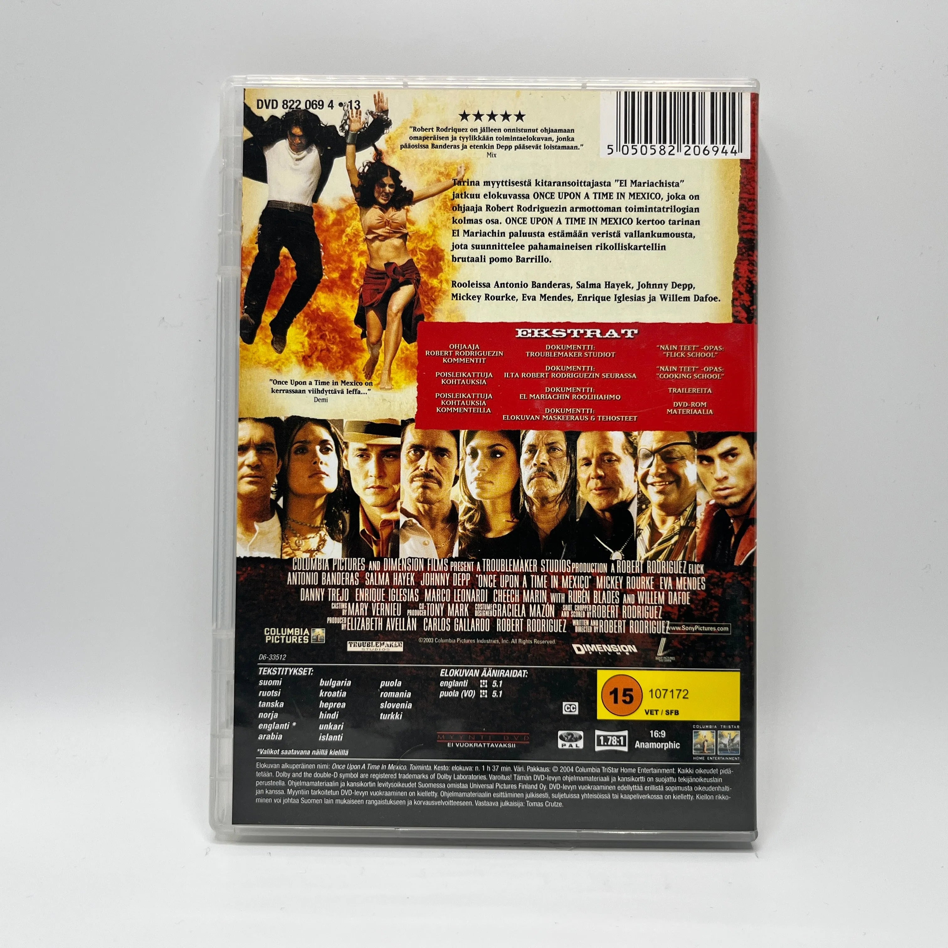 Once Upon A Time In Mexico (DVD)