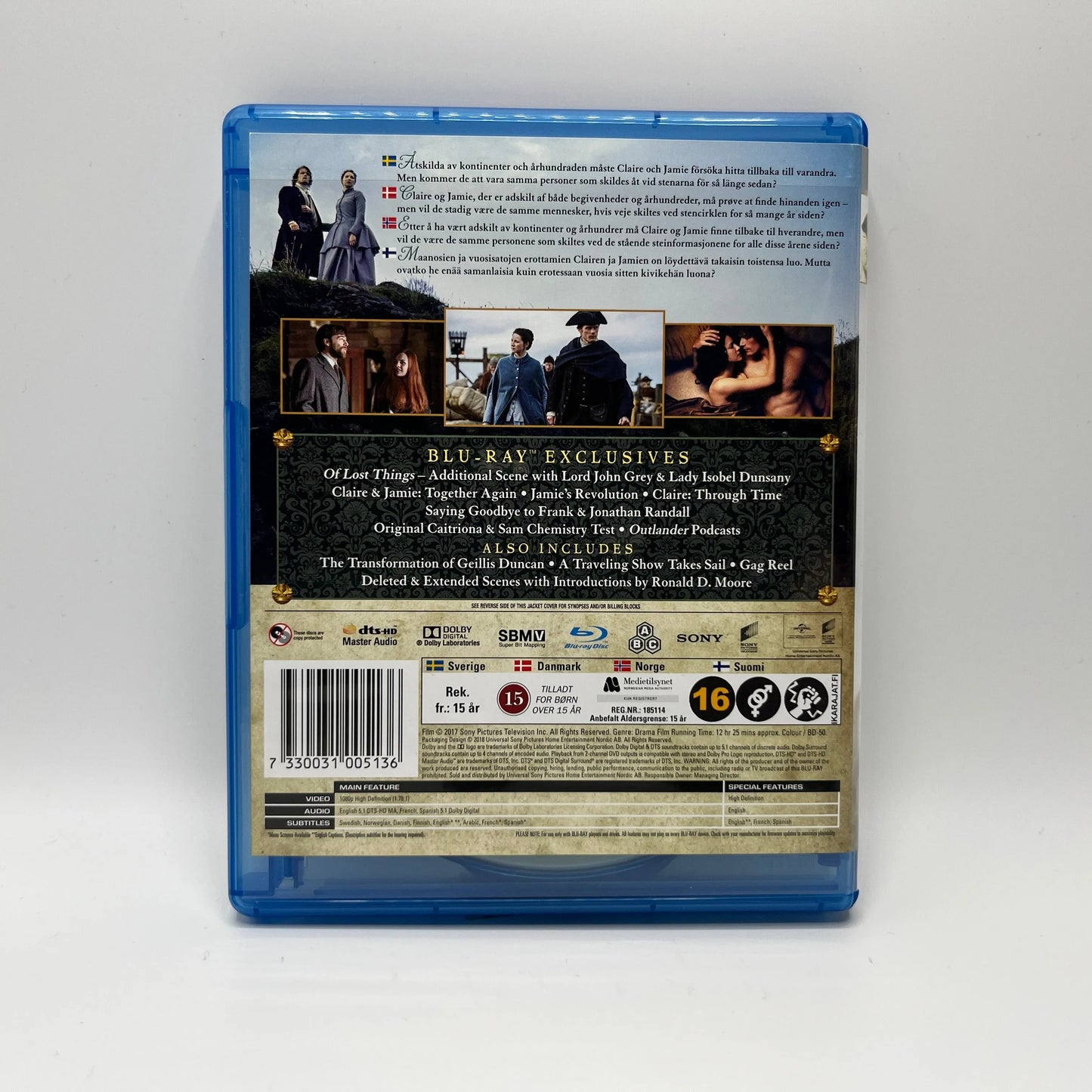 Outlander - Kausi 3 (Blu-Ray)
